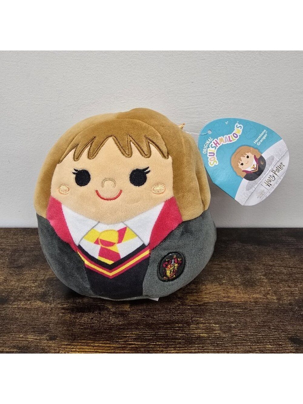 NWT Wizarding World Harry Potter Hermione Granger Squishmallow 6" Plush Toy